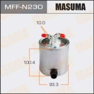 Фільтр паливний Nissan Qashqai (09-13), X-Trail (08-14) Disel MASUMA MFFN230 (фото 1)