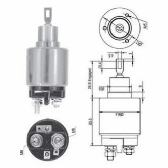 Реле втягувальне FIAT,ALFA ROMEO,VOLVO [] MAGNETI MARELLI 940113050127