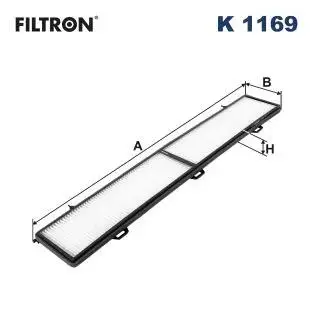 Фiльтр салону FILTRON K1169