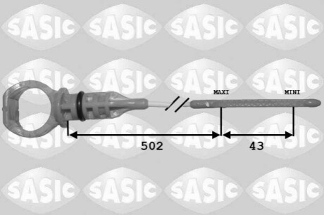 SAS1940019 Щуп рівня мастила (шт.) SASIC 1940019