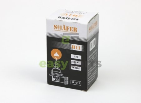 Лампа 12V H11 55W PGJ19-2 SHAFER SL1011