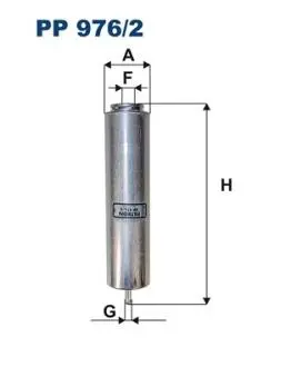 Фiльтр паливний FILTRON PP9762