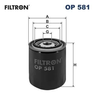 Масляный фильтр FILTRON OP581