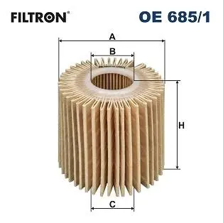 Фiльтр масляний FILTRON OE6851