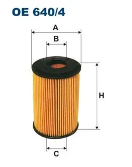 Фото масляный фильтр FILTRON OE6404 Масляный фильтр FILTRON OE6404