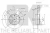 Диск тормозной передний NK 204728 (фото 3)