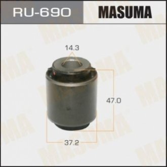 САЙЛЕНТБЛОК CX-9 RR 07- полумесяц MASUMA RU690 (фото 1)