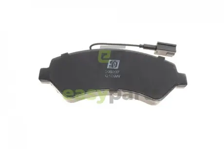 Колодки гальмівні (передні) Citroen Jumper/Fiat Ducato/Peugeot Boxer 06- R16 (з датчиком) Solgy 209207