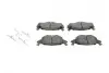 Колодки гальмівні (передні) Seat Cordoba/Ibiza/Toledo 93-02/VW Caddy/Passat B2-B4 79-92/Golf 74-99 Solgy 209210 (фото 1)
