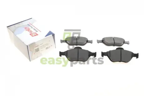 Колодки гальмівні (передні) Ford Fiesta 95-10/Fusion/Ka 02-12/Puma/Mazda 121 96-03/Mazda 2 03-07 Solgy 209212