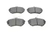Колодки гальмівні (передні) Seat Cordoba/Ibiza/VW Caddy/Golf/Polo 91-04/Passat B3/B4 88-97 Solgy 209177 (фото 1)