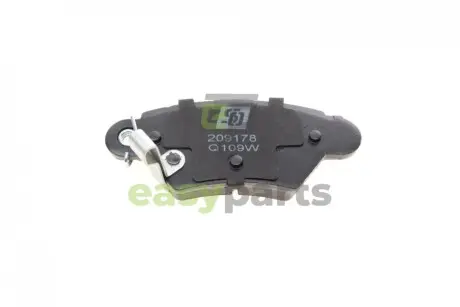 Колодки гальмівні (задні) Opel Astra G 98-05/Chevrolet Corsa 94-02 Solgy 209178