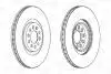 VW диск гальмівний передній Audi A3,Golf IV,Skoda SuperB 99- CHAMPION 562132CH (фото 2)