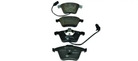 Фото комплект гальмівних колодок, дискове гальмо HELLA 8DB 355 009-141 Комплект гальмівних колодок, дискове гальмо HELLA 8DB 355 009-141