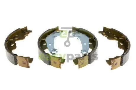 ALPHA BRAKES КОЛОДКИ ТОРМОЗНЫЕ БАРАБАННЫ NTY HST-TY-074