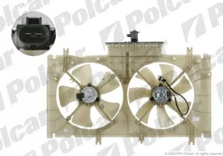 Вентилятор с корпусом / кронштейном Polcar 451923W1