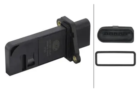 VW Витратомір повітря (вставка-датчик) Audi A3, Golf V,VI, Passat, Skoda, Seat 2.0TFSI, RS 04- HELLA 8ET 009 149-611