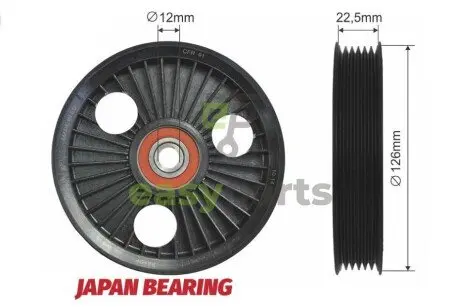 Ролик ручейкового ремня NTY RNK-CH-026