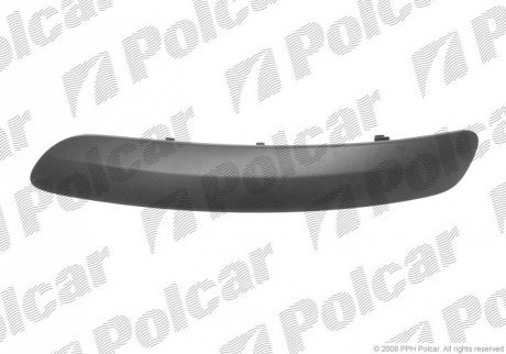Молдинг бампера лівий Polcar 951507-5 (фото 1)