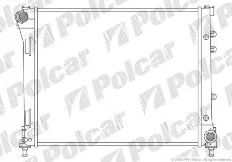 Радиатор охлаждения Polcar 303508A2