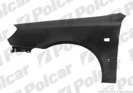 Крыло переднее левое Polcar 400801