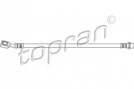 Гальмiвний шланг TOPRAN / HANS PRIES 207 223