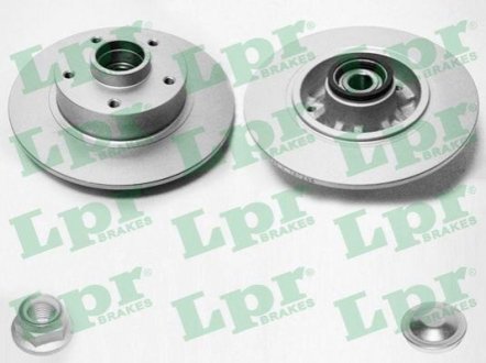 Тормозной диск LPR R1040PCA (фото 1)