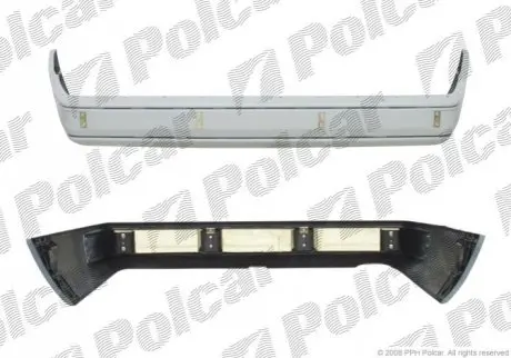 Бампер задній Polcar 501496-1