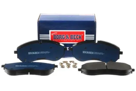 Гальмiвнi колодки дисковi BF BORG & BECK BBP2837