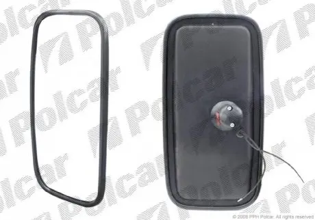 Зеркало внешнее универсальное левый=правый Polcar 99LU12-E