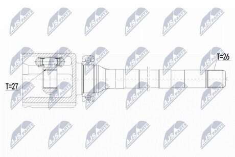 ШАРНИР РАВНЫХ УГЛОВЫХ СКОРОСТЕЙ NTY NPW-FR-108