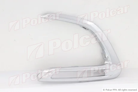 Накладка решетки бампера левый Polcar 57A127-7