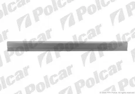Ремкомплект порога левый Polcar 691341-2