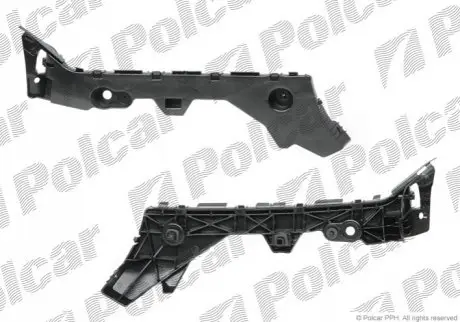 Кронштейн бампера левый Polcar 454296-7