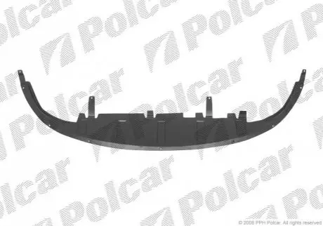 Защита бампера нижний Polcar 571034-7