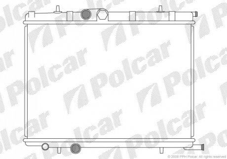 Радиатор охлаждения Polcar 232708-3