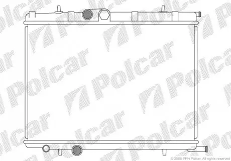 Радиатор охлаждения Polcar 232708-3