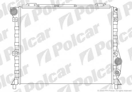 Радиатор охлаждения Polcar 140608-1