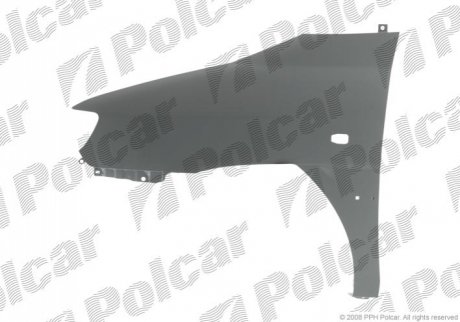 Крило переднє праве Polcar 403502 (фото 1)