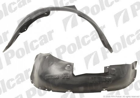 Підкрилок правий VW Bora, Golf IV, -05 Polcar 9541FP1Q