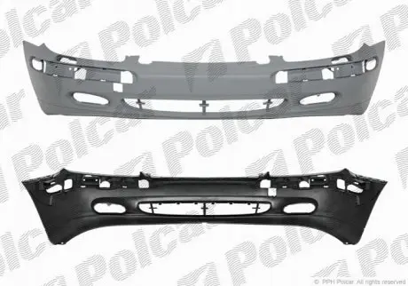 Бампер передний Polcar 502507-1