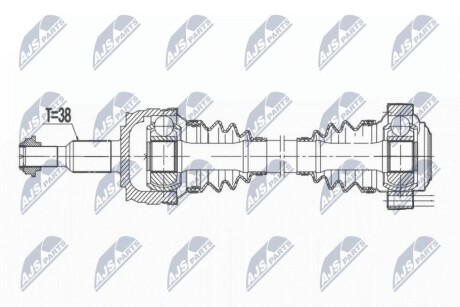 DRIVESHAFT NTY NPW-VW-176