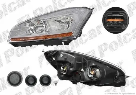 Фара основная Polcar 233109-E