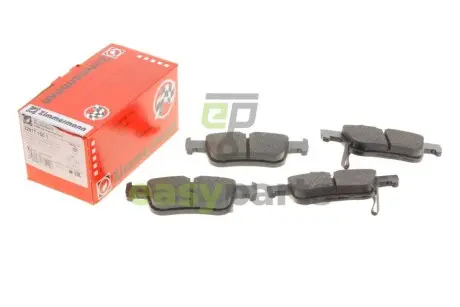 Колодки гальмівні (задні) Honda Accord X 1.5/2.0 i-VTEC 16- (Ate) ZIMMERMANN 229171501