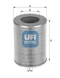 Фильтр воздушный UFI 2723500