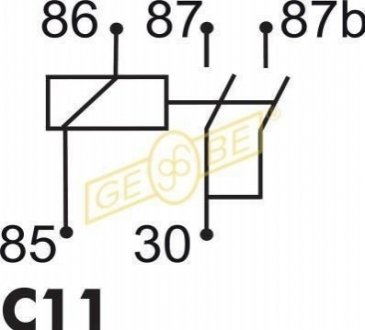 Датчик температури відпрацьованих газів GEBE 9 8058 1 (фото 1)
