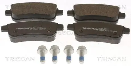Колодки тормозные дисковые TRISCAN 8110 25034