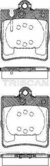 Колодки тормозные дисковые TRISCAN 8110 23027 (фото 1)