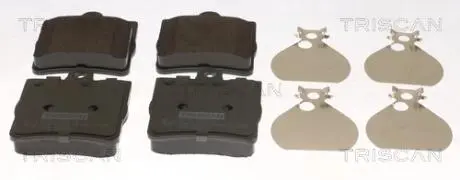 Колодки тормозные дисковые TRISCAN 8110 23018