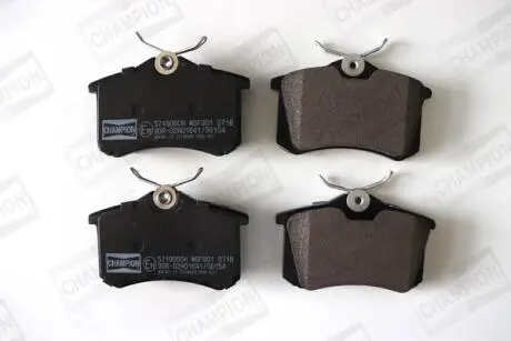 Колодки тормозные дисковые задние VW Group CHAMPION 571906CH